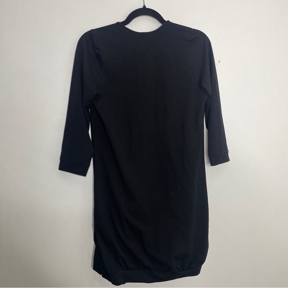 Anne Fontaine Norina Dress Black Size 42 - Picture 2 of 5